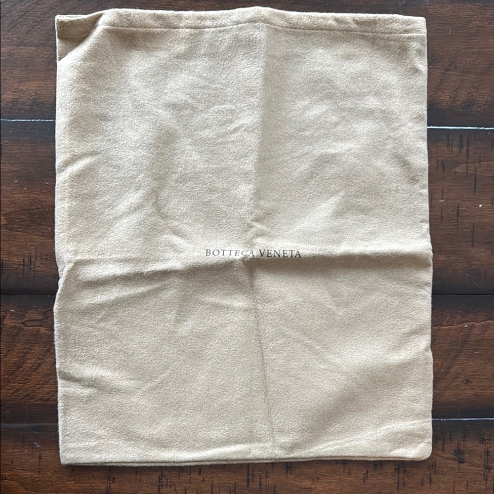Bottega Veneta Cream Brown Pencil Bag Casual Resort